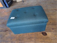 Small storage ottoman with flip top
