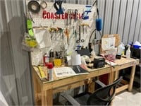 Custom wooden workstations