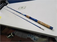 vintage ABU GARCIA 2pc 7' LigtActin Fishing Rod