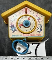 Kohner's Musical Busy Koo-Koo Toy (working)