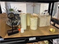 Contemporary Decorator Items: Candles, Bowls, etc.