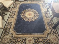 8ft by 11ft area rug AS IS see description