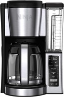 $80  Ninja - Coffee 12-Cup Coffee Brewer - Silver