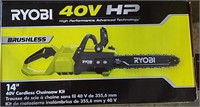 Ryobi 40v 14" Chainsaw with Charger Only