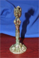 A Vintage Bronze Candle holder