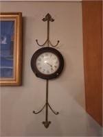 Brass Wallhanger & Clock