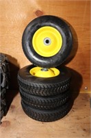 4 Lawn Mower Tires, 5 Inch, New