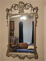 Beautiful Wood Framed Decorative Mirror