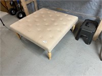 Large Tufted Contemporary Ottoman