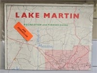 Waterproof Map of Lake Martin