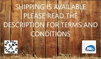 Please Read Description for Shipping Information