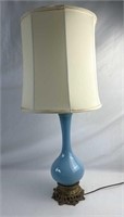 Beautiful Blue Vintage Lamp