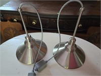 Pair of Stainless Lights UNTESTED
