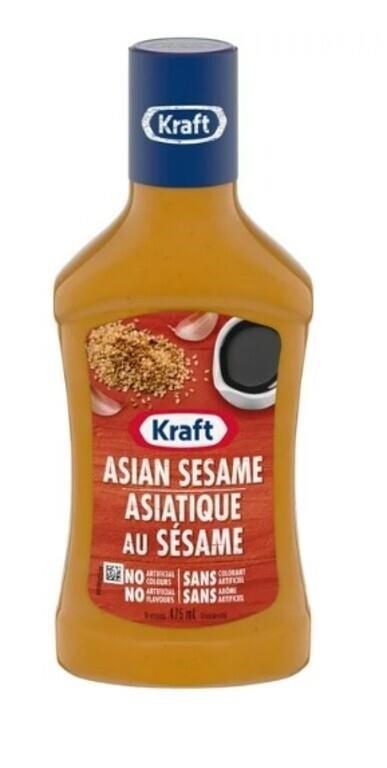 1 Kraft Asian Sesame Salad Dressing
