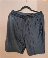 XL Nylon Shorts with 2 pockets, Black