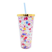 $15  Packed Party Sip Sip Yay Confetti Tumbler