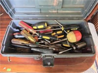 Toolbox of screw drivers and more