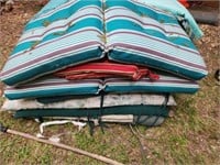 Estate lot of outdoor cushions