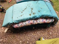 Large lot of outdoor cushions