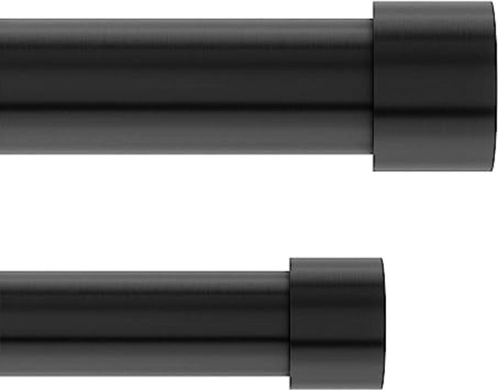 Umbra Cappa 1-Inch Double Curtain Rod, Includes 2