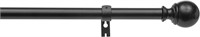 Amazon Basics 1-Inch Curtain Rod with Round Finial