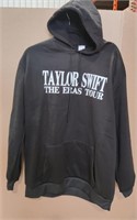 2XL Taylor Swift The Ears Tour Hoodie, Black