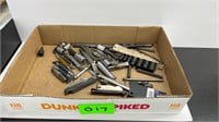 Assorted tools - wrench sockets