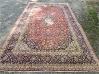176" by 10ft huge area Persian rug AS IS