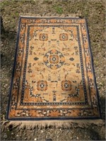6ft by 52" Persian rug