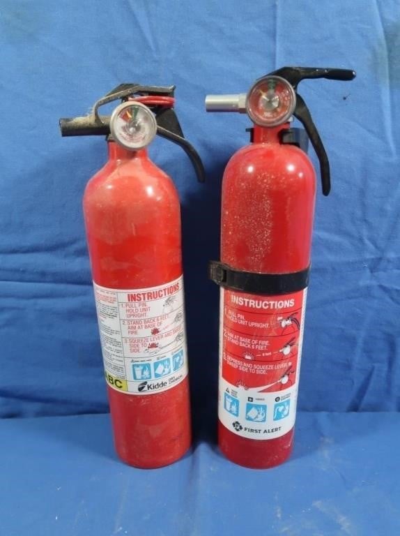 2 Fire Extinguishers