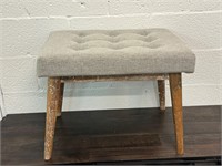 Small Upholstered Stool