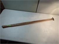 Antique Lufkin wood lumber rule ruler