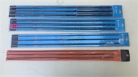 12 25” Wood Drill Bits 1/8 to 5/8” size