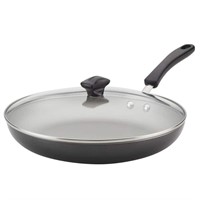 $30  Cook Start 12.25in Non-Stick Skillet w/ Lid