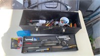 Toolbox w/ Trailer Wiring Parts & 2-5/16” Ball