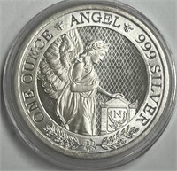 2021 East India Angel 999 Silver 1 Ounce