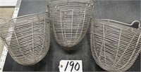 3 Wire Hanging Planter Baskets