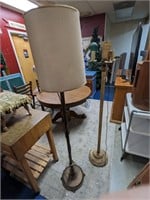 Pr. of Antique Floor Lamps