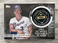 Dale Murphy 1983 NL MVP Award Winner Medallion