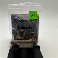 1920-1929 WHEAT PENNIES CENTS