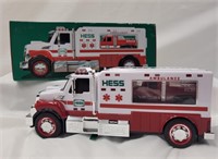 Hess Die Cast Ambulance and Rescue vehicle