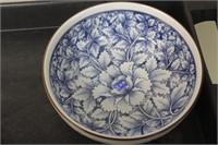 Japanese Sousaku Blue and White Bowl