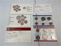 1992 United States Mint Uncirculated Sets “D”/“P”