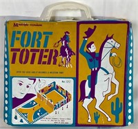 Vintage Fort Toter Case, Multiple Toymakers,