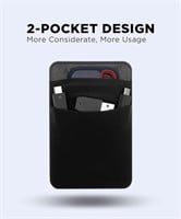 Afterplug 2-Pocket Pouch for Laptop with R