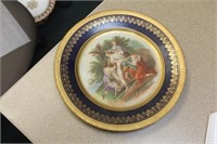 Antique Gold Gilted Plate