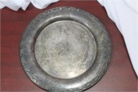 A Silverplated Plate by Onieda