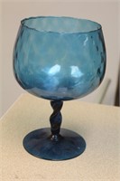 Teal Colour Goblet/Vase