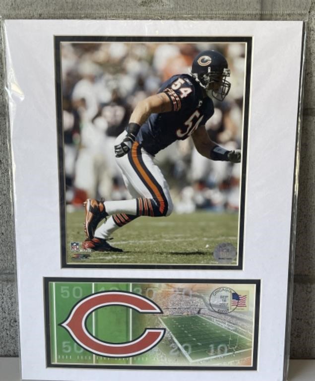 Framed Sports Artwork-Chicago Bears