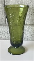 MCM Avacado Green Floral Vase